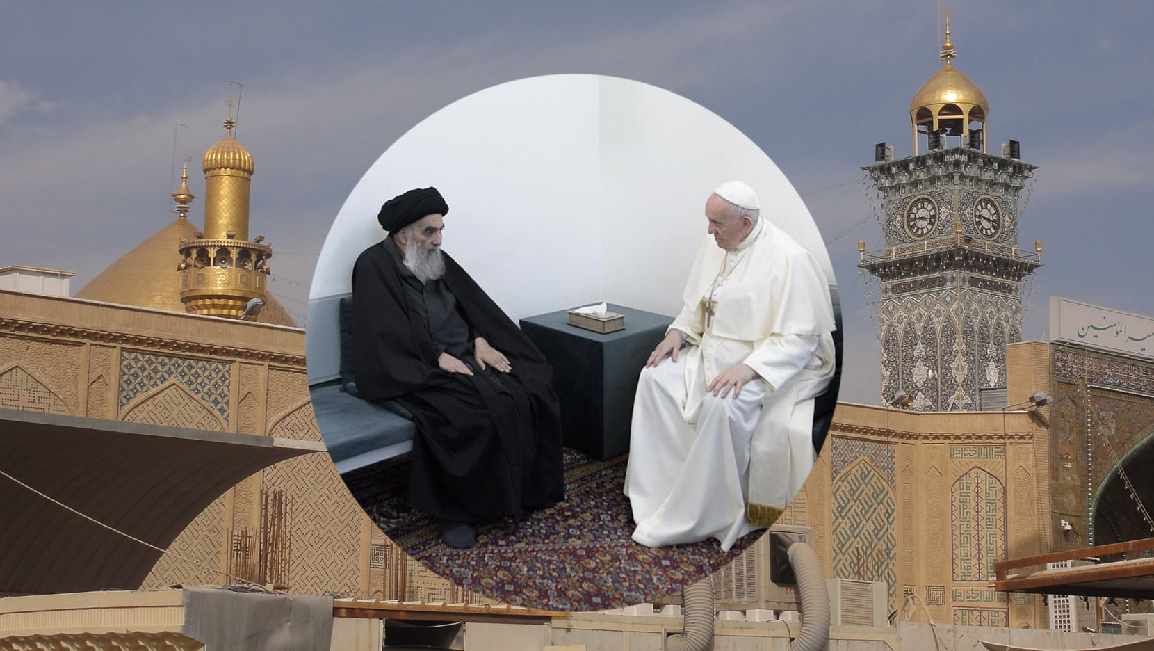 Pope Francis Meets Ayatollah Sistani, Iraq’s Globally Revered Shi’ite Leader