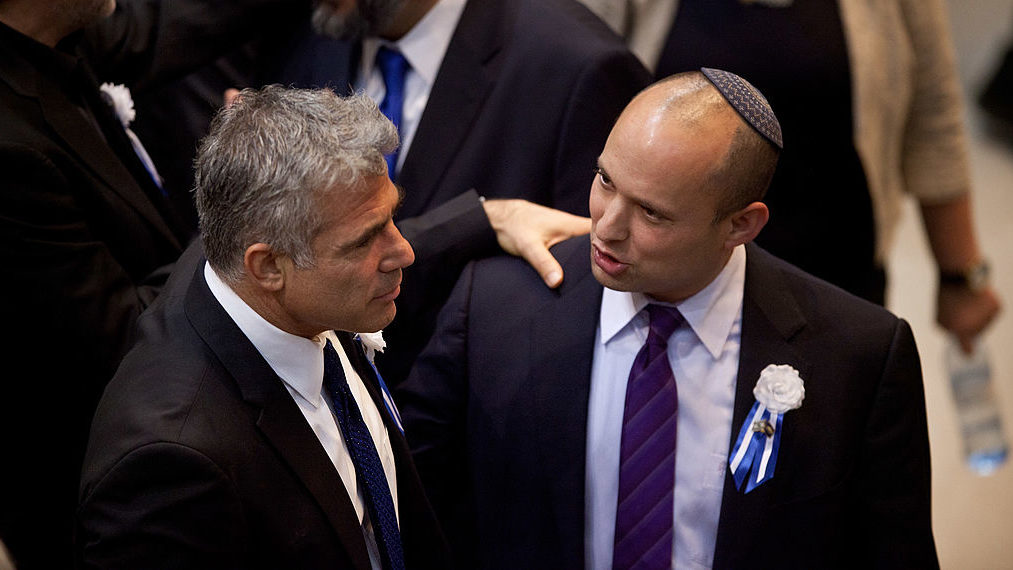 Lapid, Bennett Meet to Discuss Israeli Government Coalition