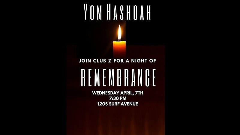 Yom Hashoah Remembrance Memorial