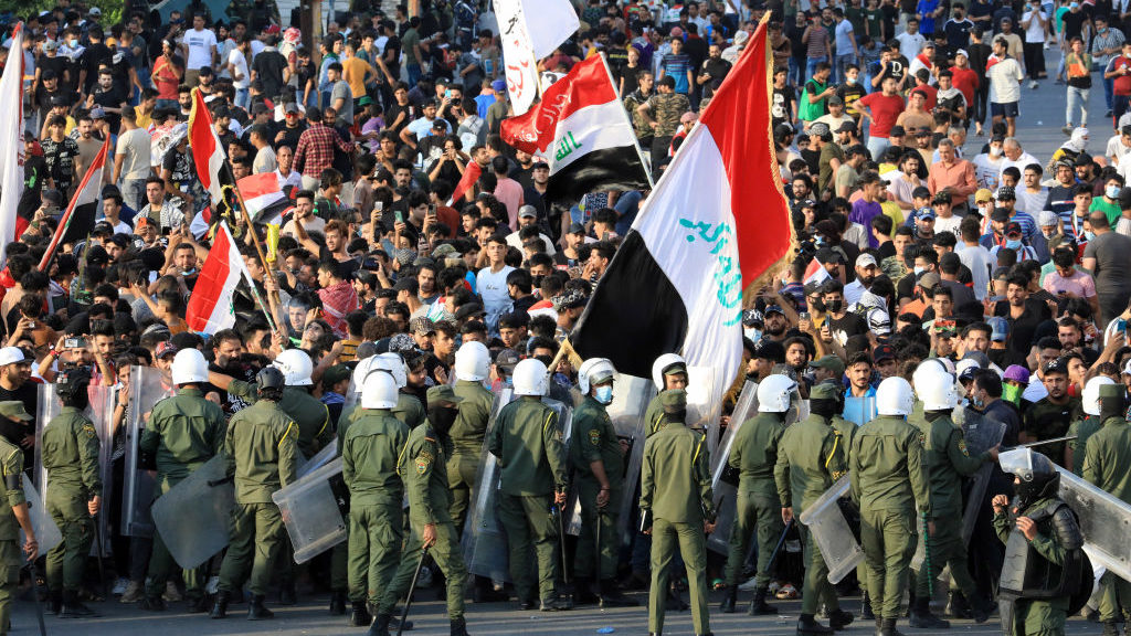 Iraqi Protests Refuse to Die Down  