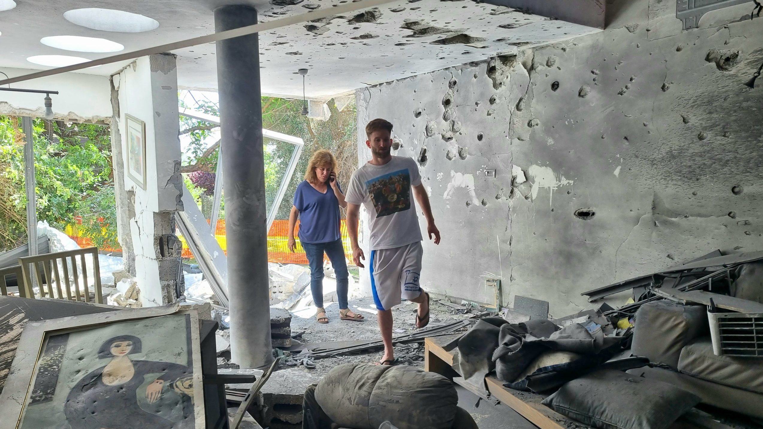 Israeli Woman Vows to Rebuild After Home Destroyed By Rocket From Gaza