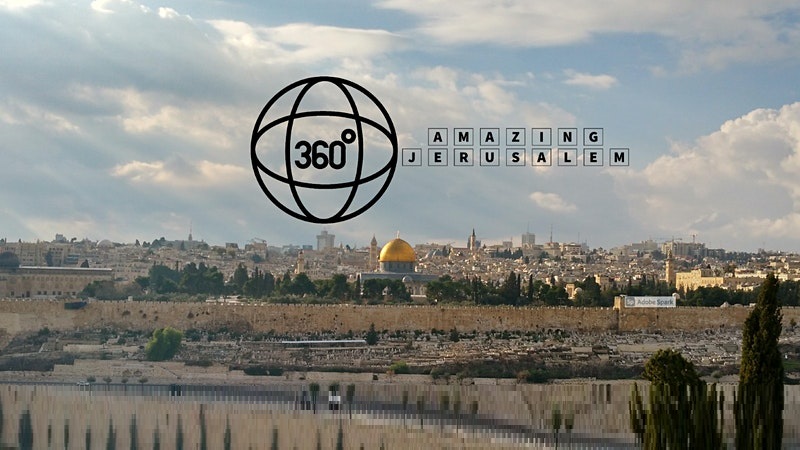 360 Video Introduction to Israel – Visiting Tel Aviv & Jerusalem