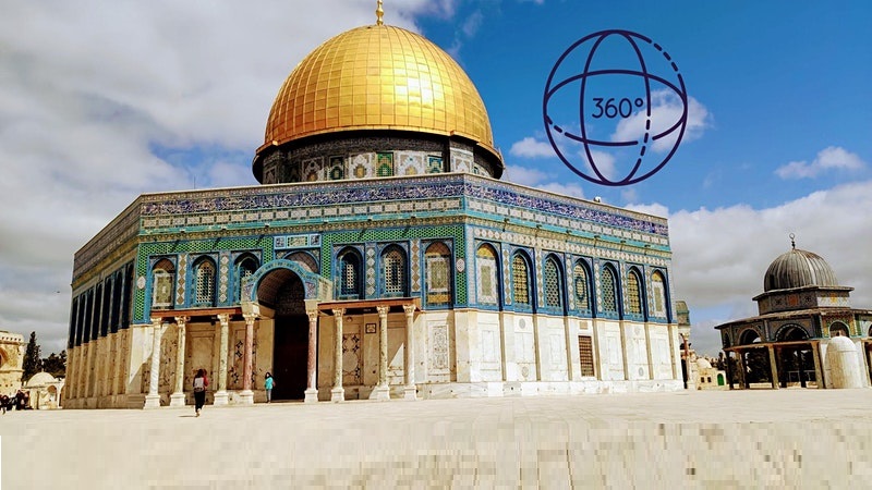 360° Video Virtual Tour: Jerusalem Holy Sites with Live Guide