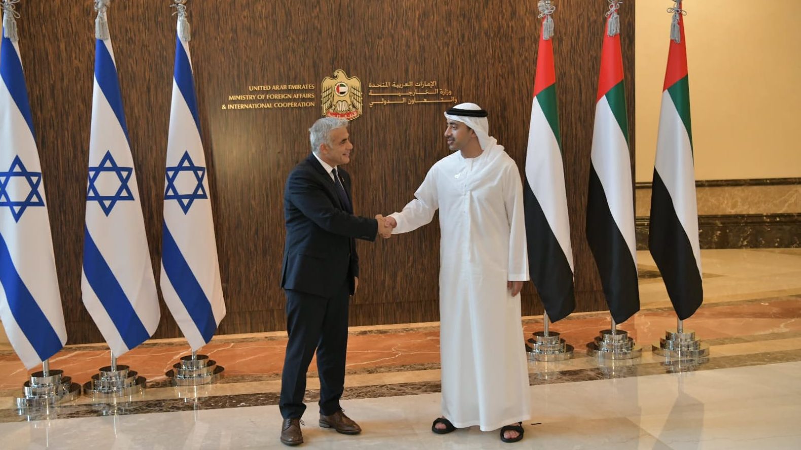 Lapid Lauds ‘Historic Moment’ in UAE Visit
