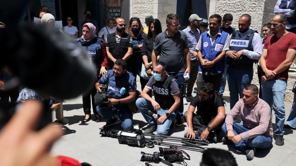 Palestinian Journalists Appeal to UN, Human Rights Group for Protection