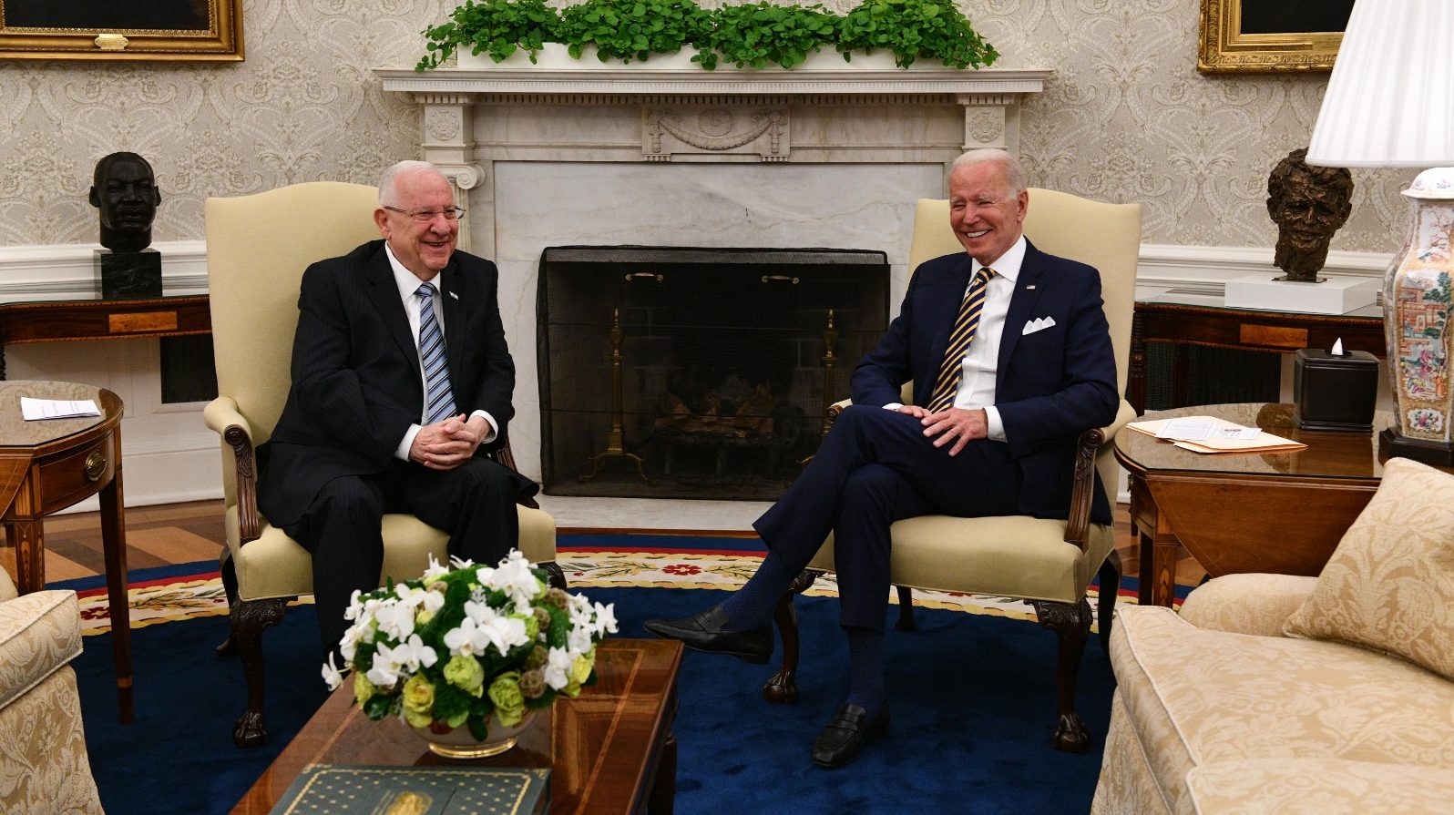 Biden Tells Rivlin Won’t Let Iran Get Nukes; Bennett Meeting ‘Soon’