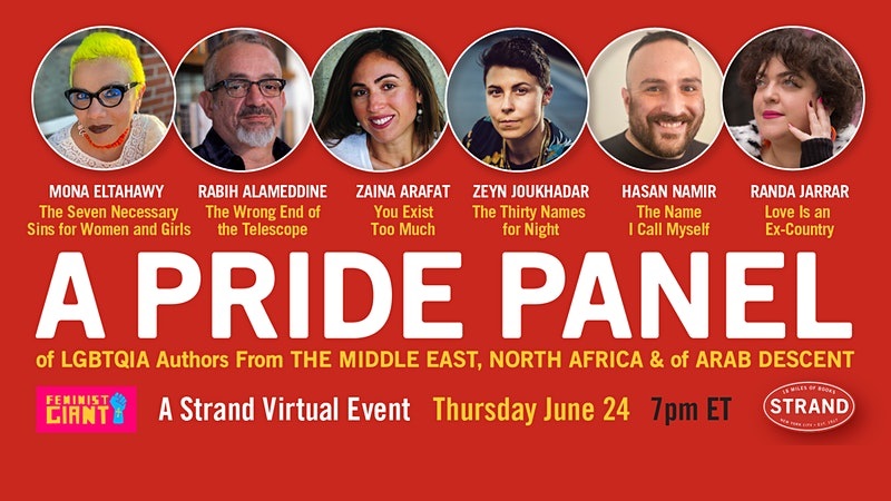 Feminist Giant & The Strand Present: A Pride Panel of LGBTQIA authors