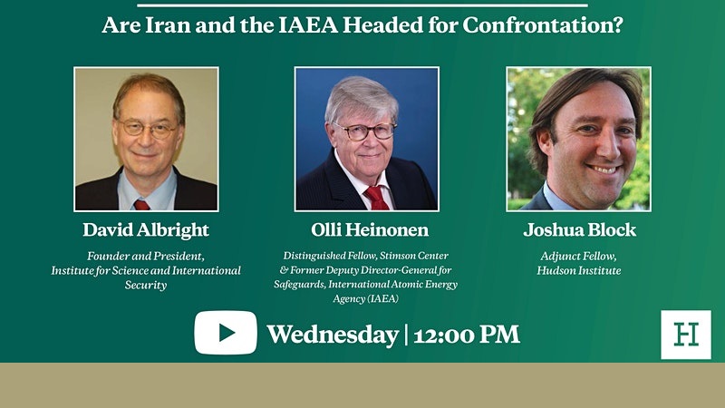 Virtual Event | Are Iran and the IAEA Headed for Confrontation?