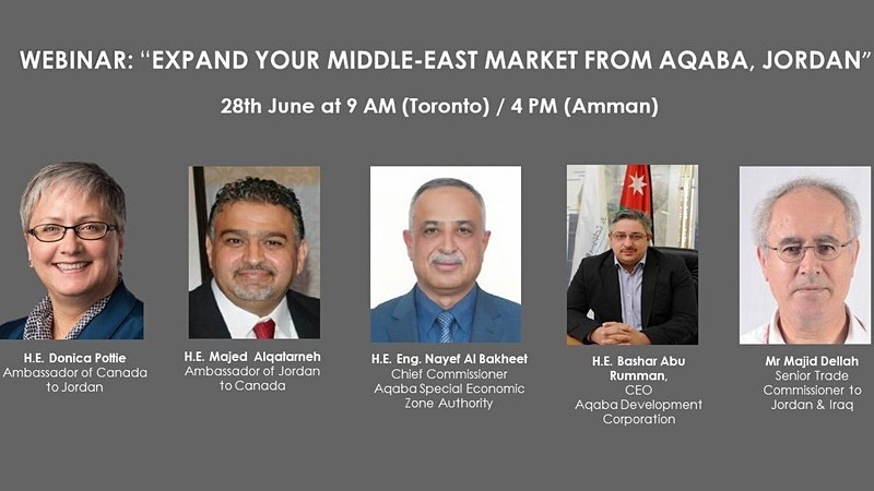 Webinar: Expand your Middle East market from Aqaba, Jordan