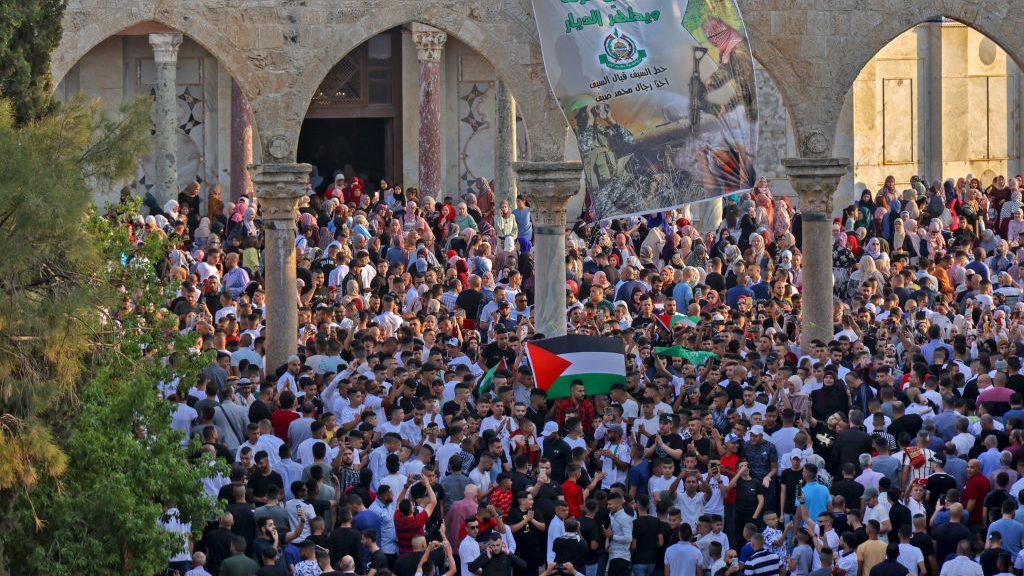 Mass Attendance at Temple Mount for Eid Al-Adha Celebrations