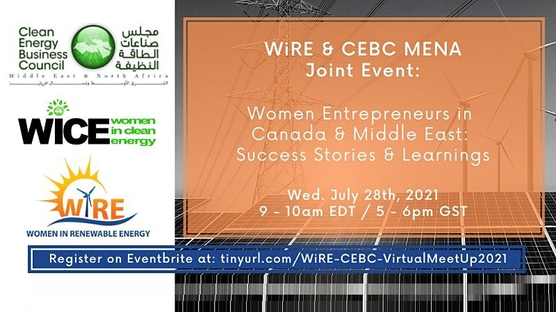 Joint Event: WiRE & Clean Energy Business Council MENA