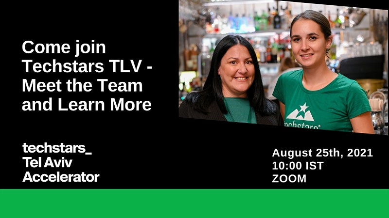 Come join Techstars TLV – Meet the Team and Learn More