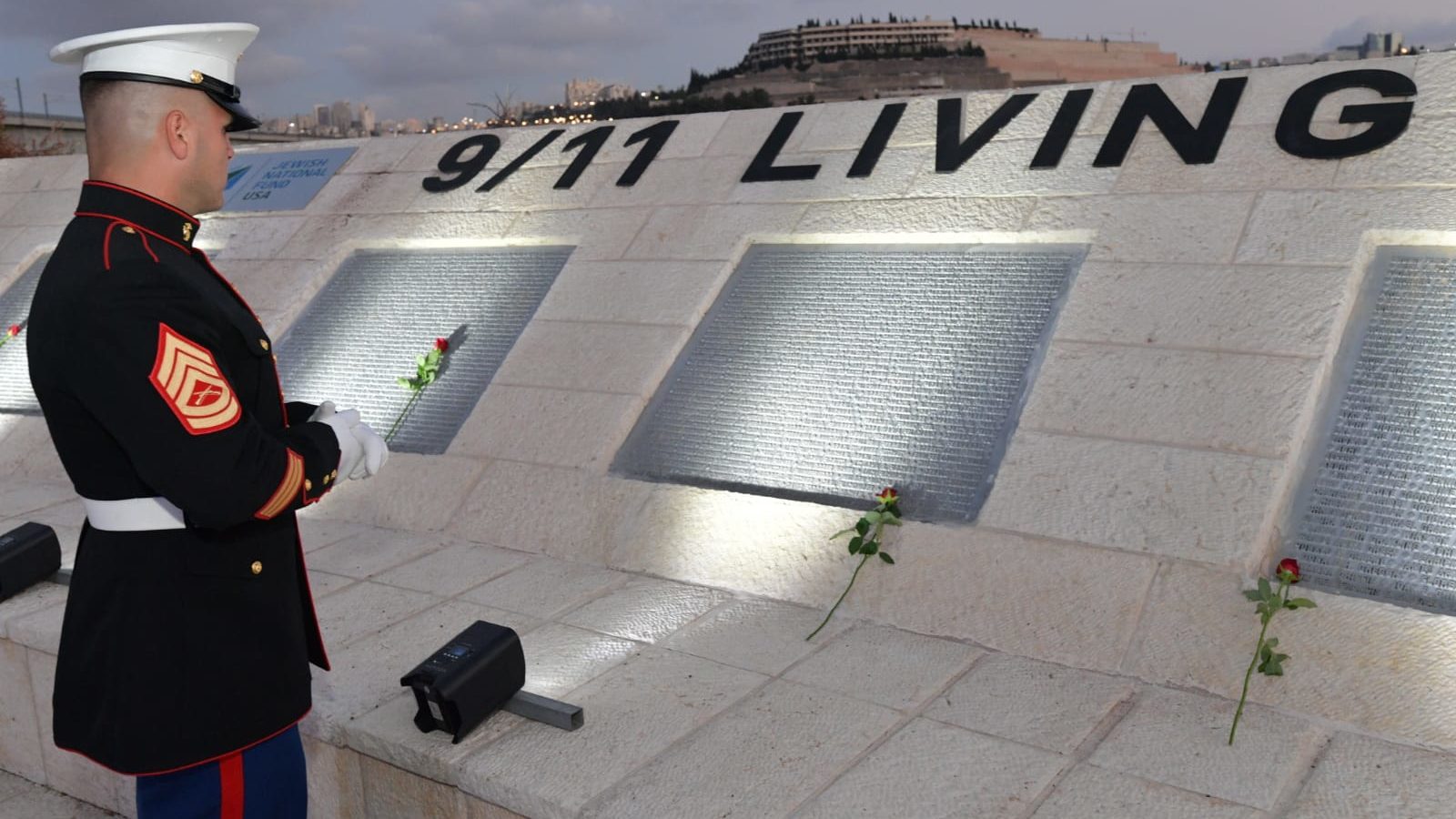 US Embassy in Israel, Jewish National Fund Organizations Hold 9/11 Memorial Service