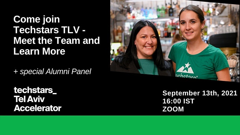 Come join Techstars TLV – Meet the Team and Learn More