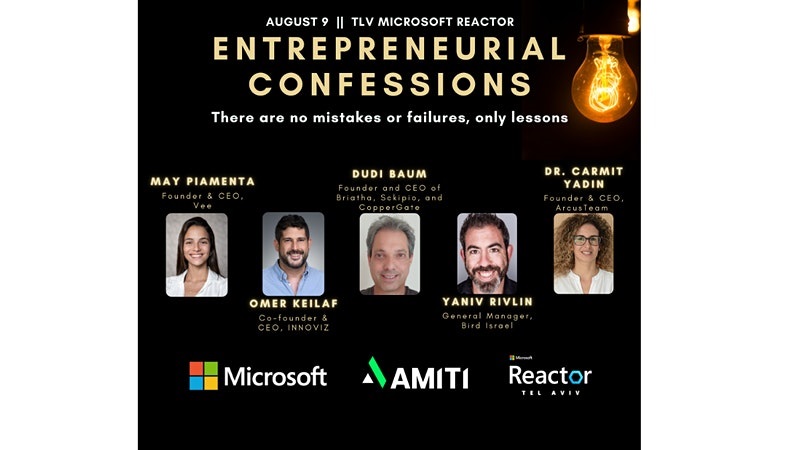 Entrepreneurial Confessions – October 5th