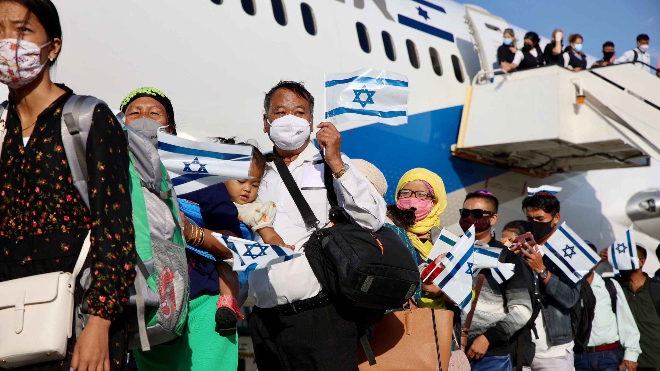 253 Members of India’s Bnei Menashe Community Immigrate to Israel