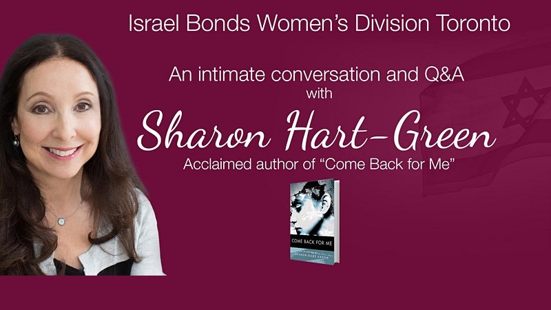 An intimate conversation and Q&A with Canadian writer Sharon Hart-Green