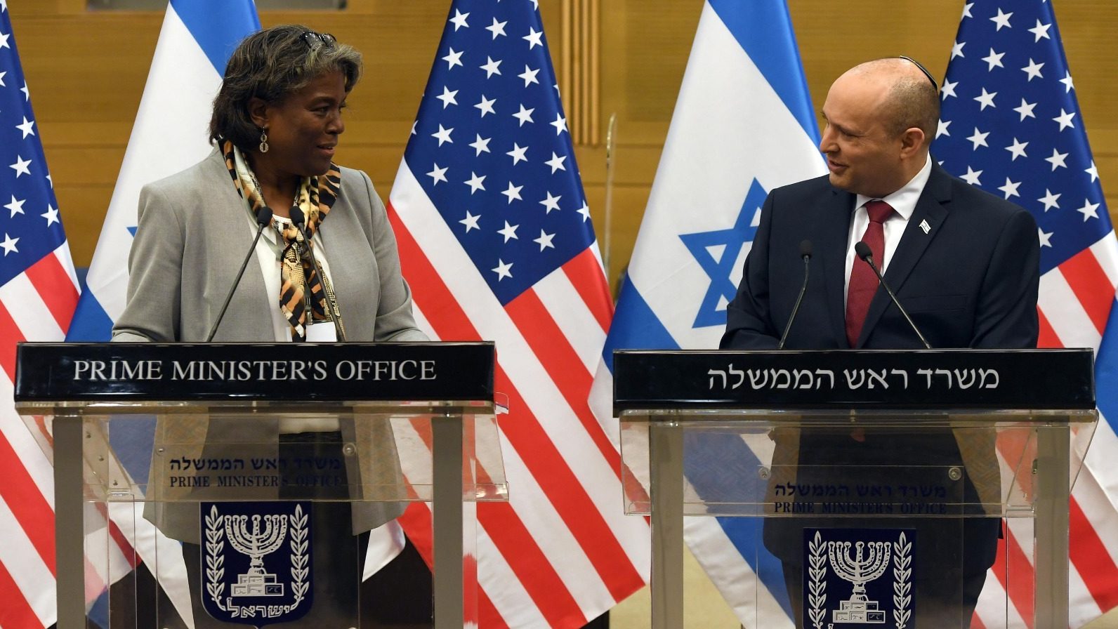 US Ambassador to UN Linda Thomas-Greenfield on Visit to Israel