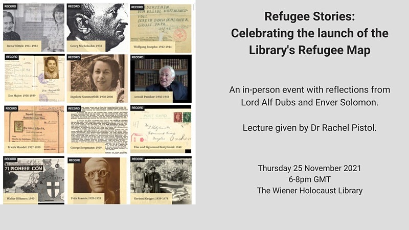 Refugee Stories: Celebrating the Launch of the Library’s Refugee Map