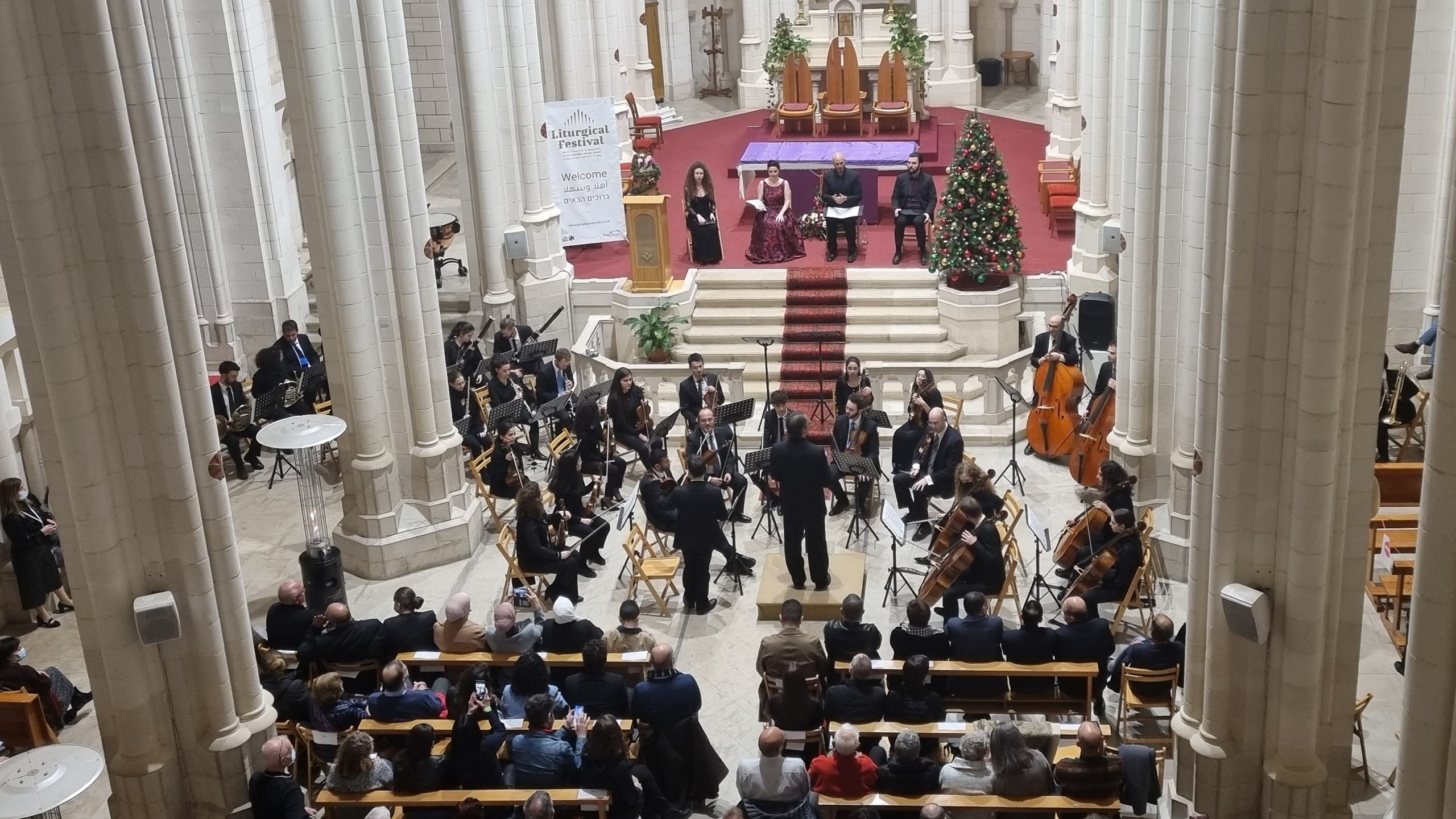 Jewish, Arab Musicians Come Together for Nazareth Christmas Music Fest (VIDEO REPORT)