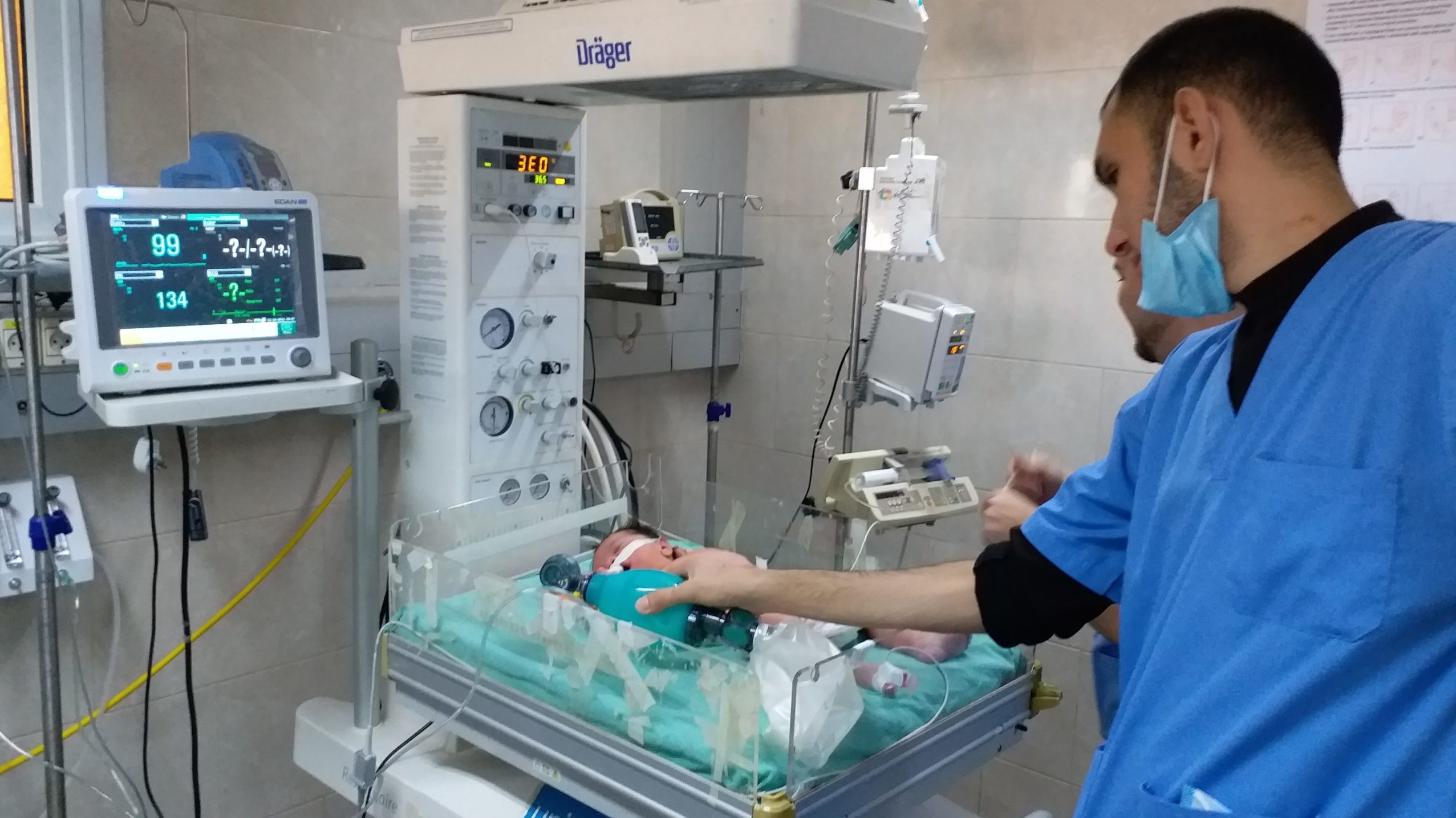 Severe Shortage of Hospital Equipment Threatens Lives of Gaza Newborns