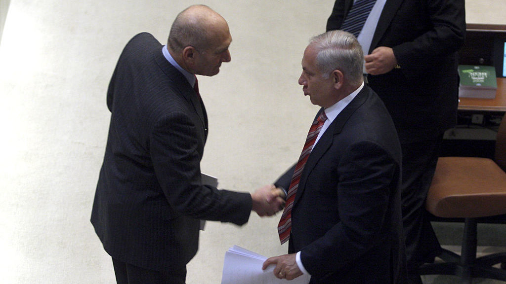 The Netanyahu-Olmert Faceoff Is Not Over
