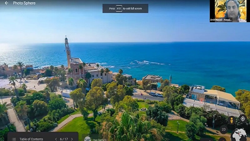Amazing Jerusalem live virtual tour of Old Jaffa