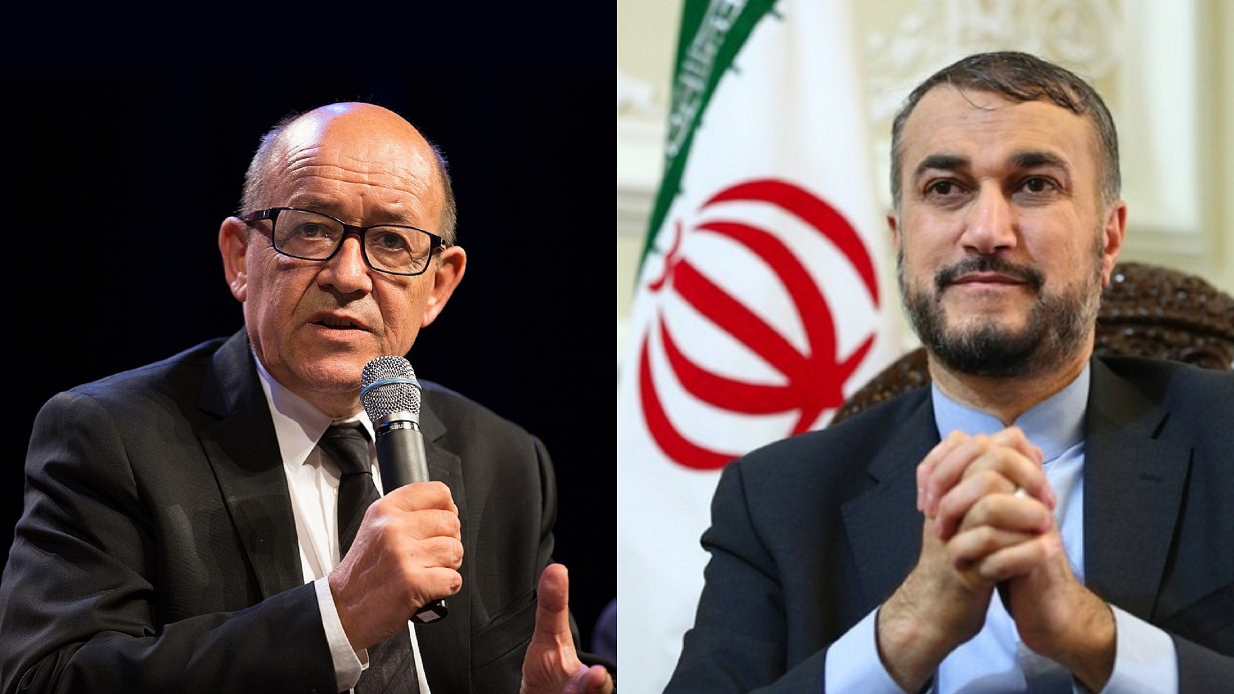 French, Iranian Foreign Ministers Express Guarded Optimism on Nuclear Talks