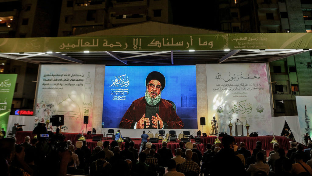 Hizbullah’s Nasrallah Says All of Israel in Range of Its Missiles