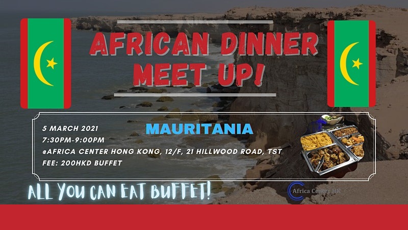 African Dinner Meetup (Mauritania Cuisine)