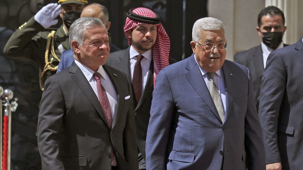 Abdullah Reaffirms Jordanian Support for Palestinians During Rare Ramallah Visit
