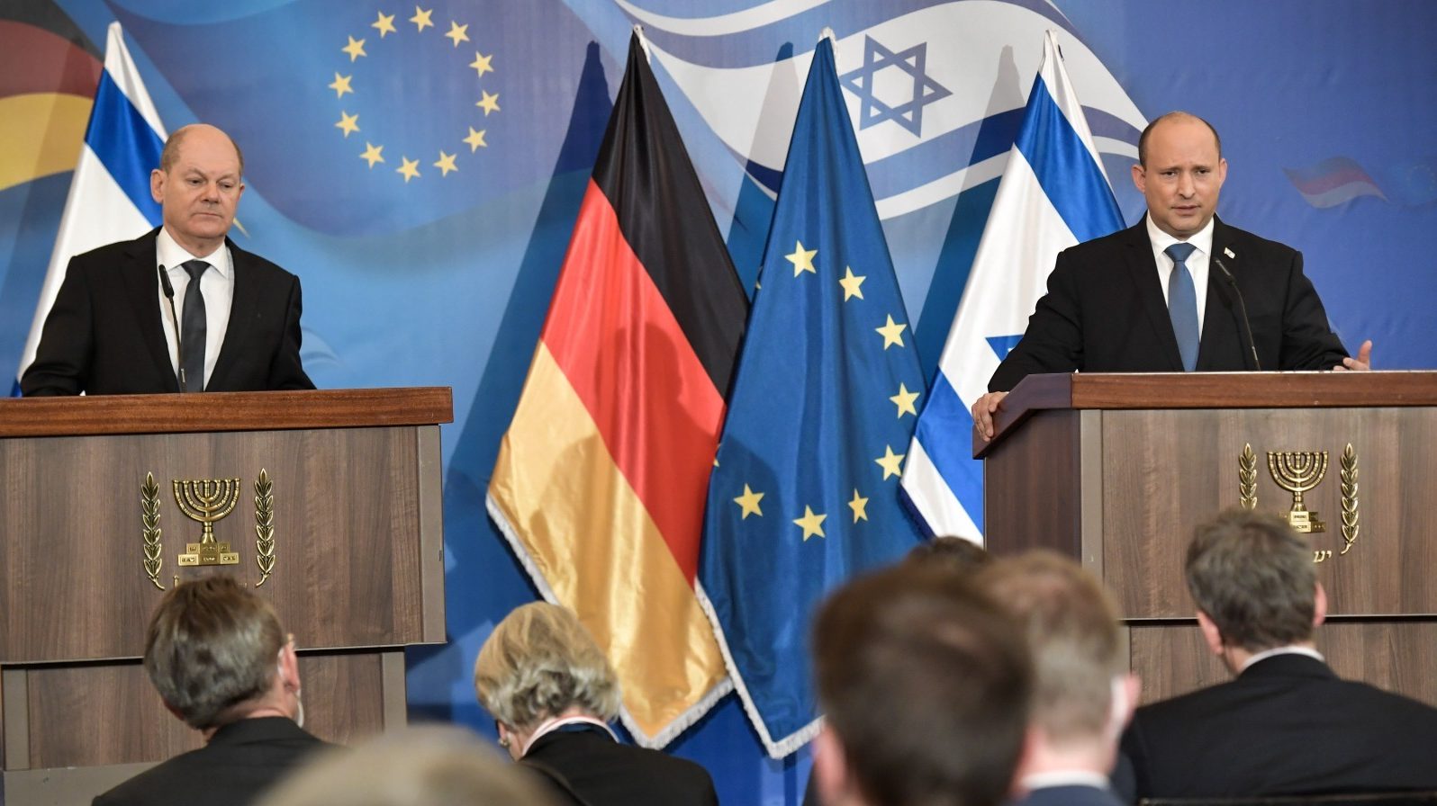 Germany, Israel Announce New Strategic Cooperation During Chancellor’s Jerusalem Visit