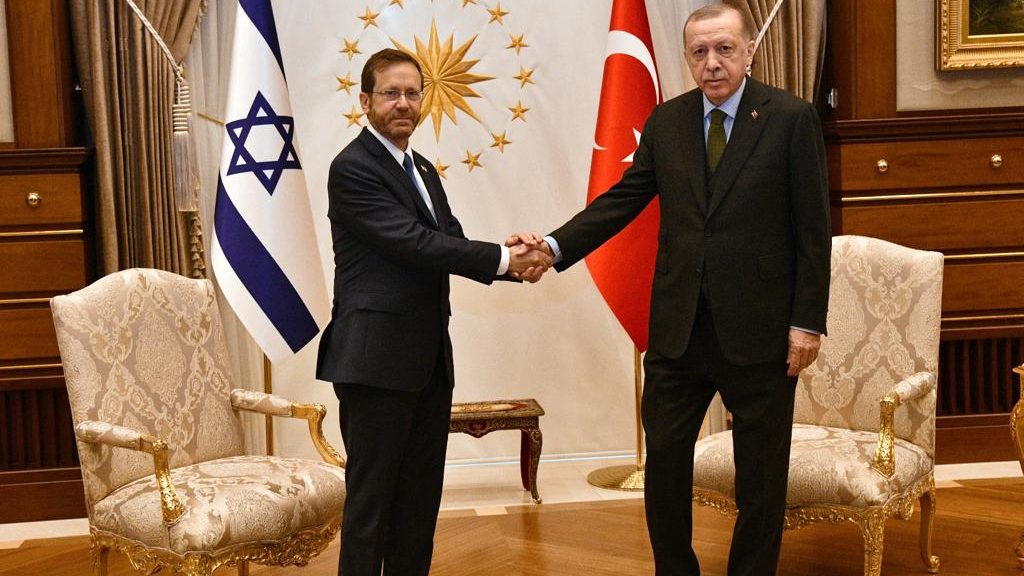 Israeli President Isaac Herzog on State Visit to Turkey