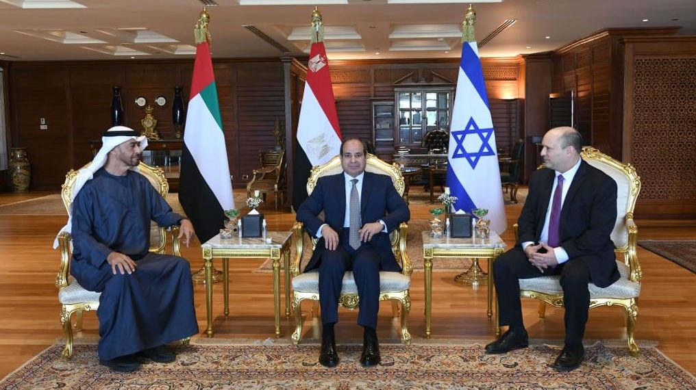 Leaders of Egypt, Israel, UAE Meet in Sinai Amid World, Regional Developments