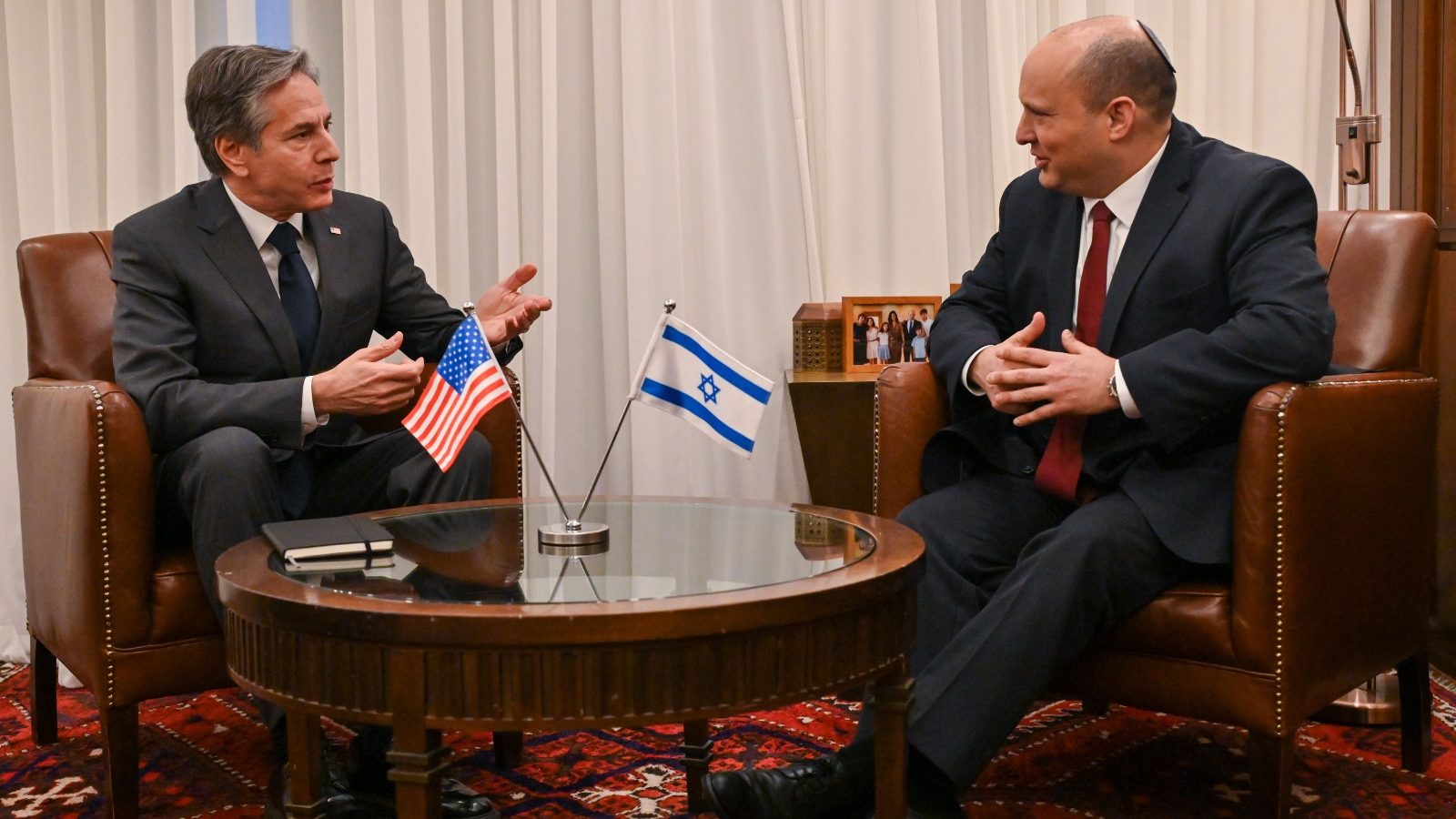 Blinken, Bennett Meet in Jerusalem Ahead of Negev Summit of Foreign Ministers