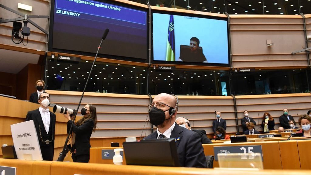 Ukraine’s Zelenskyy Asks to Video-Address Israel’s Knesset, is Offered a Zoom Call