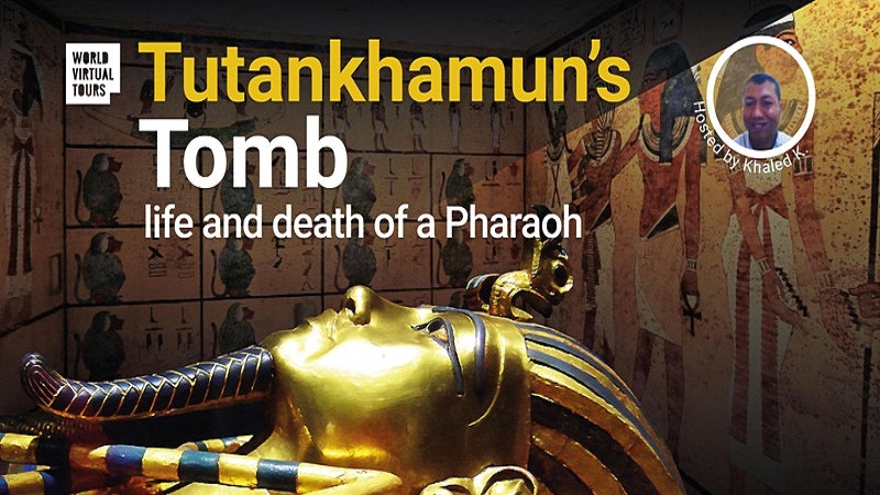 FREE – Tutankhamun’s Tomb: life and death of a Pharaoh. Virtual Tour
