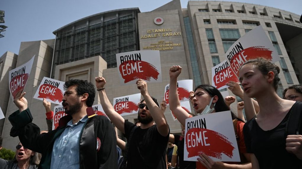 Activists Protest in Turkey Over Life Sentence for Rights Activist, Philanthropist