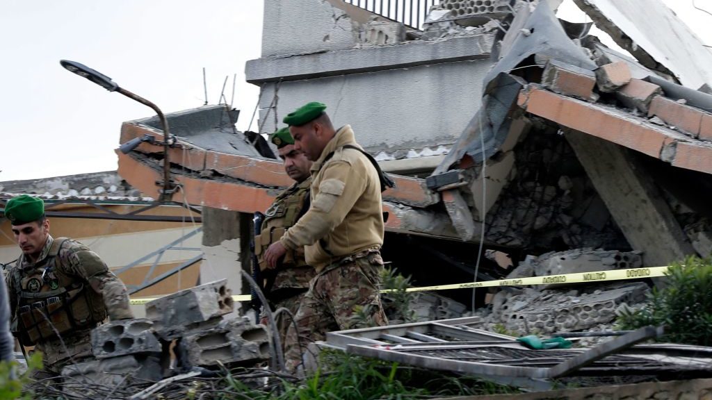 Explosion in Building in Southern Lebanon Kills 1