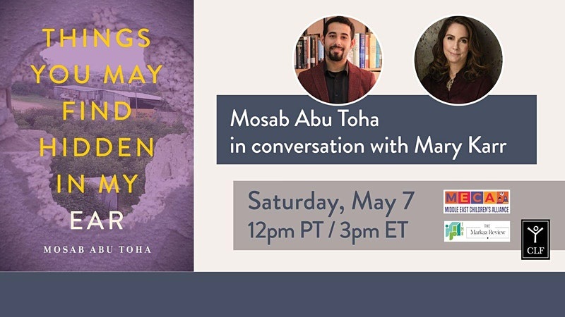 Mosab Abu Toha in conversation with Mary Karr