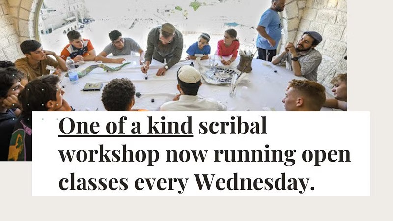 Weekly Scribal Workshop