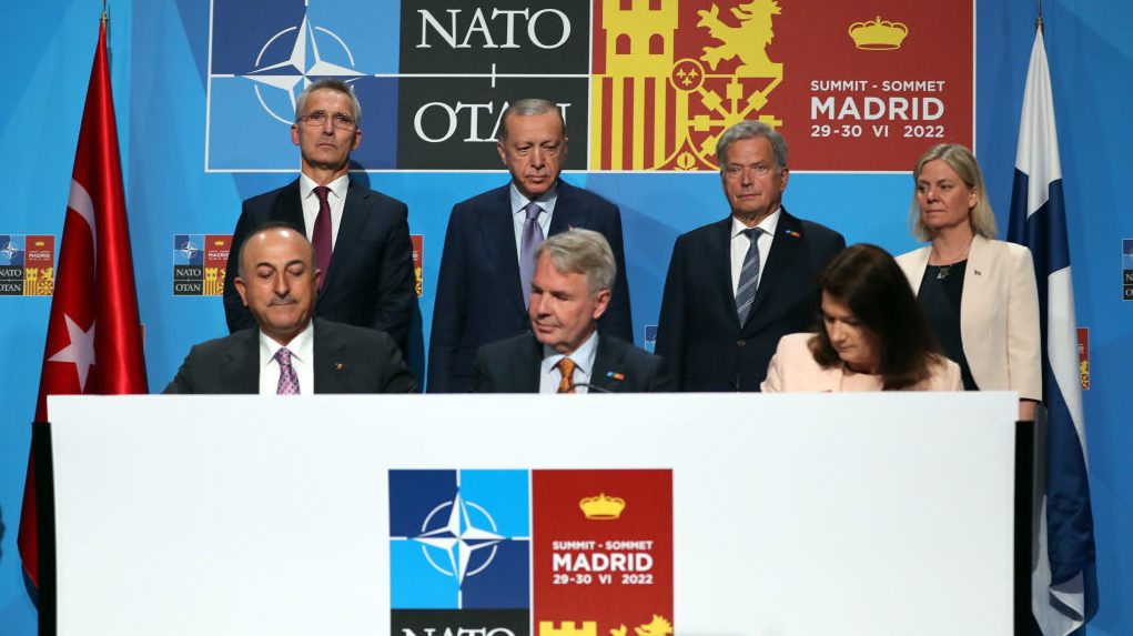 Turkey Lifts Opposition to NATO Membership for Sweden, Finland  