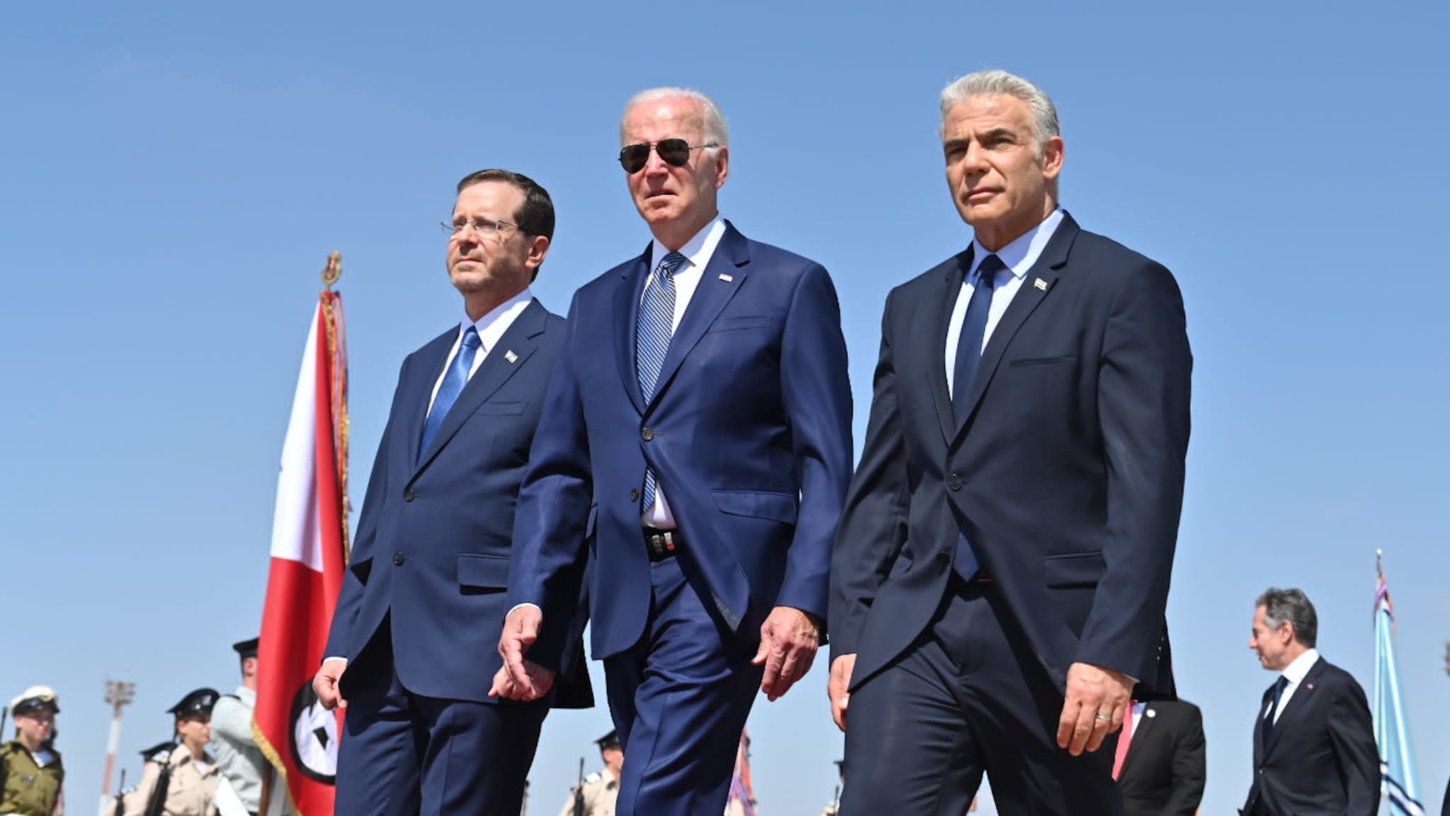 President Biden Lands in Israel, Calls Connection Between Israelis and Americans ‘Bone-Deep’