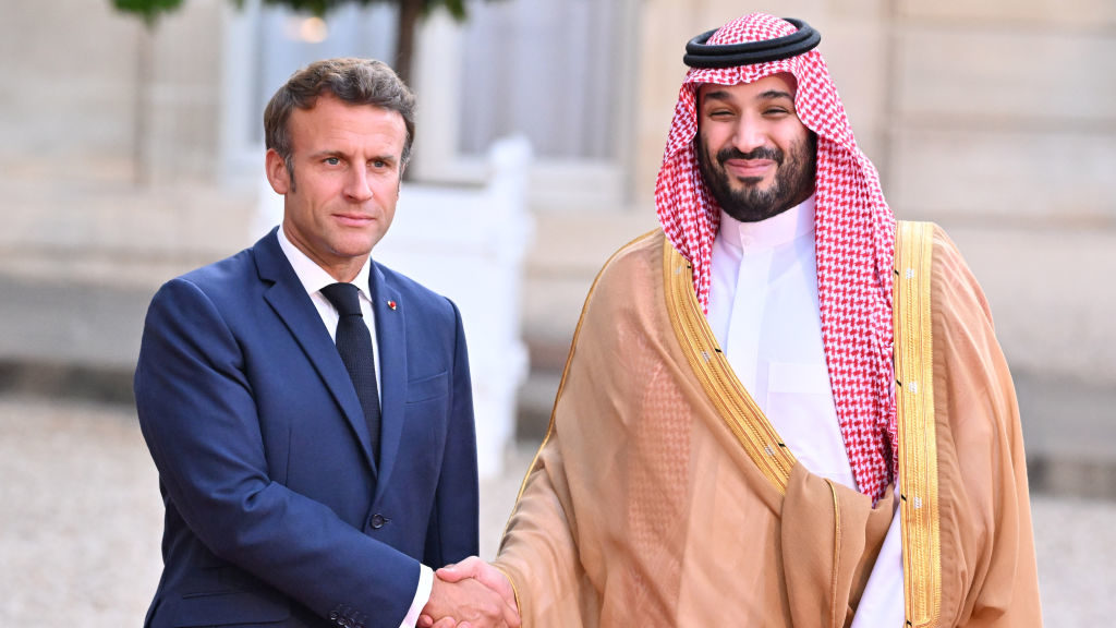 Prince Mohammed bin Salman in Paris