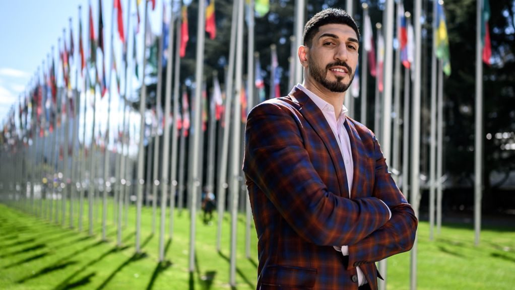 Turkish Basketball Star Enes Kanter Freedom Runs Coexistence Camp in Jerusalem