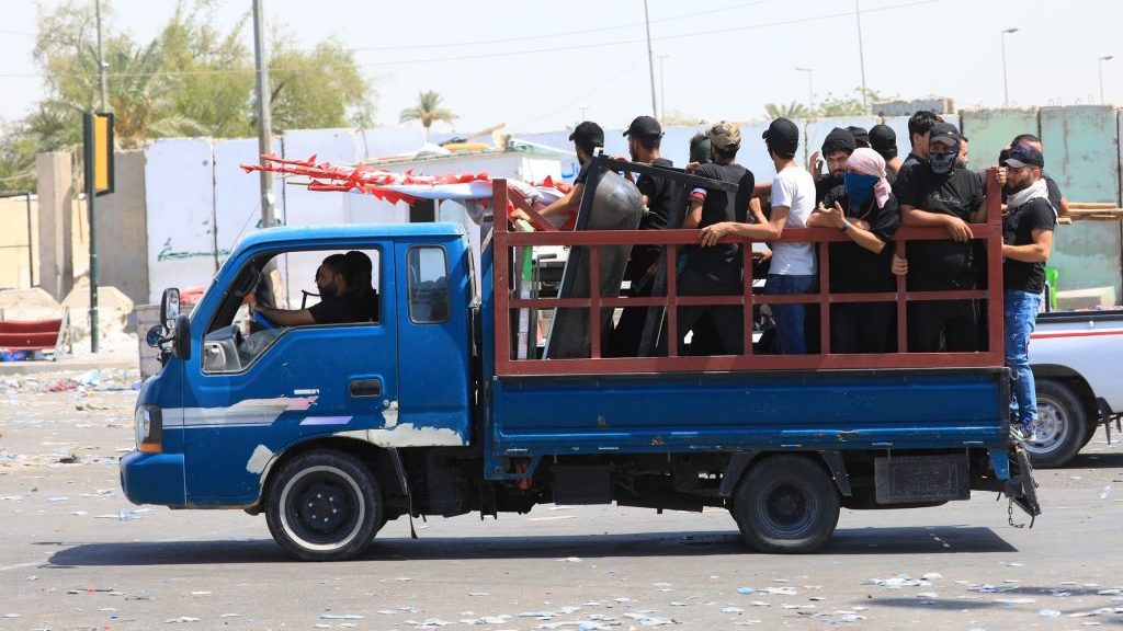 Sadr’s Supporters Leave Baghdad on His Order Following Riots 