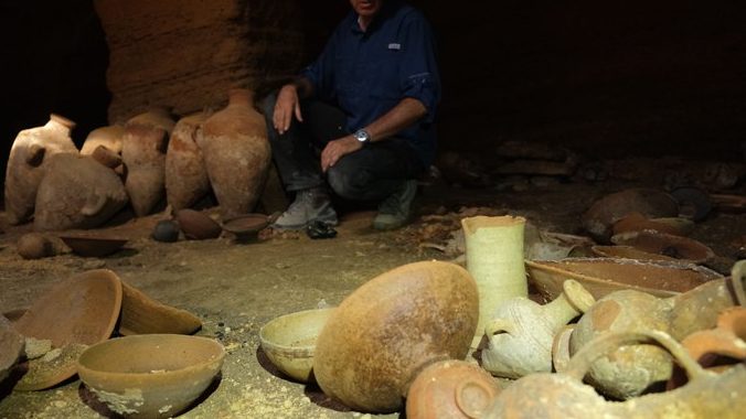 Burial Cave From Reign of Ramses II Discovered on Israel’s Mediterranean Coast