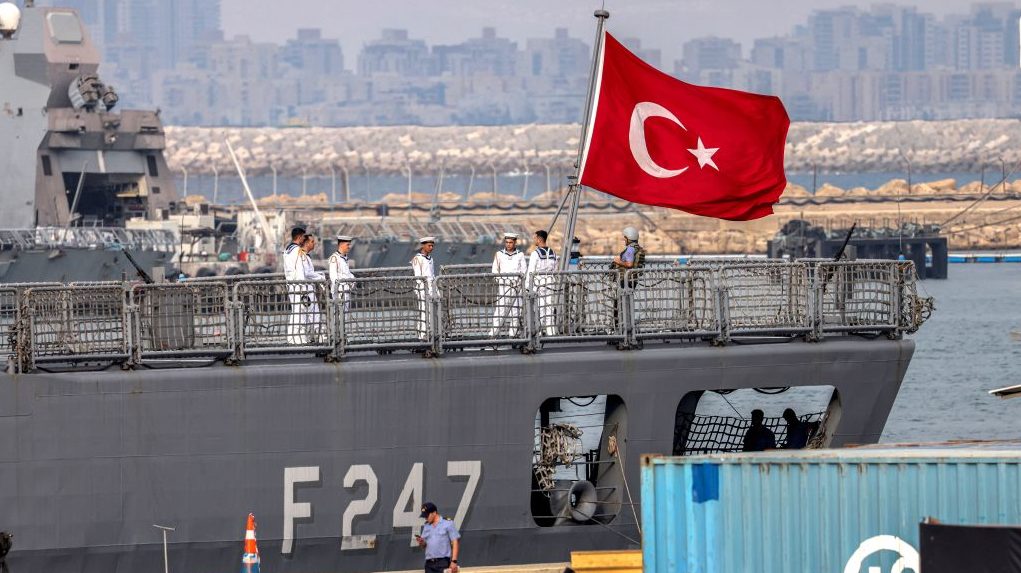 Turkish Warship Docks in Israel’s Haifa Port