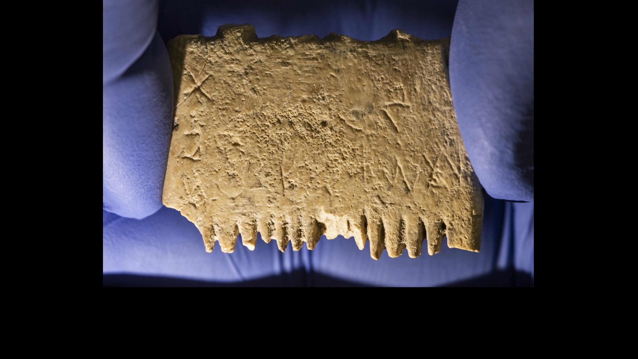 Israeli University Reveals Early Canaanite Inscription on Ivory Lice Comb