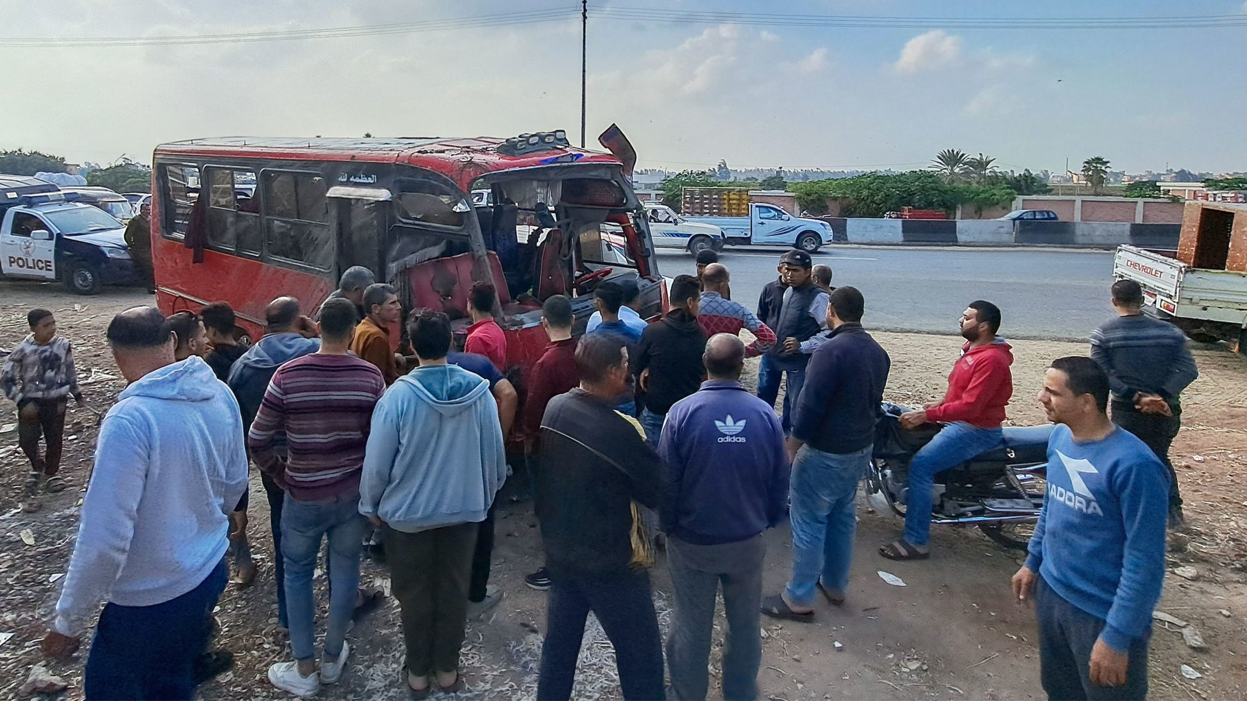 Minibus Plunges Into Canal in Northern Egypt, Killing 19